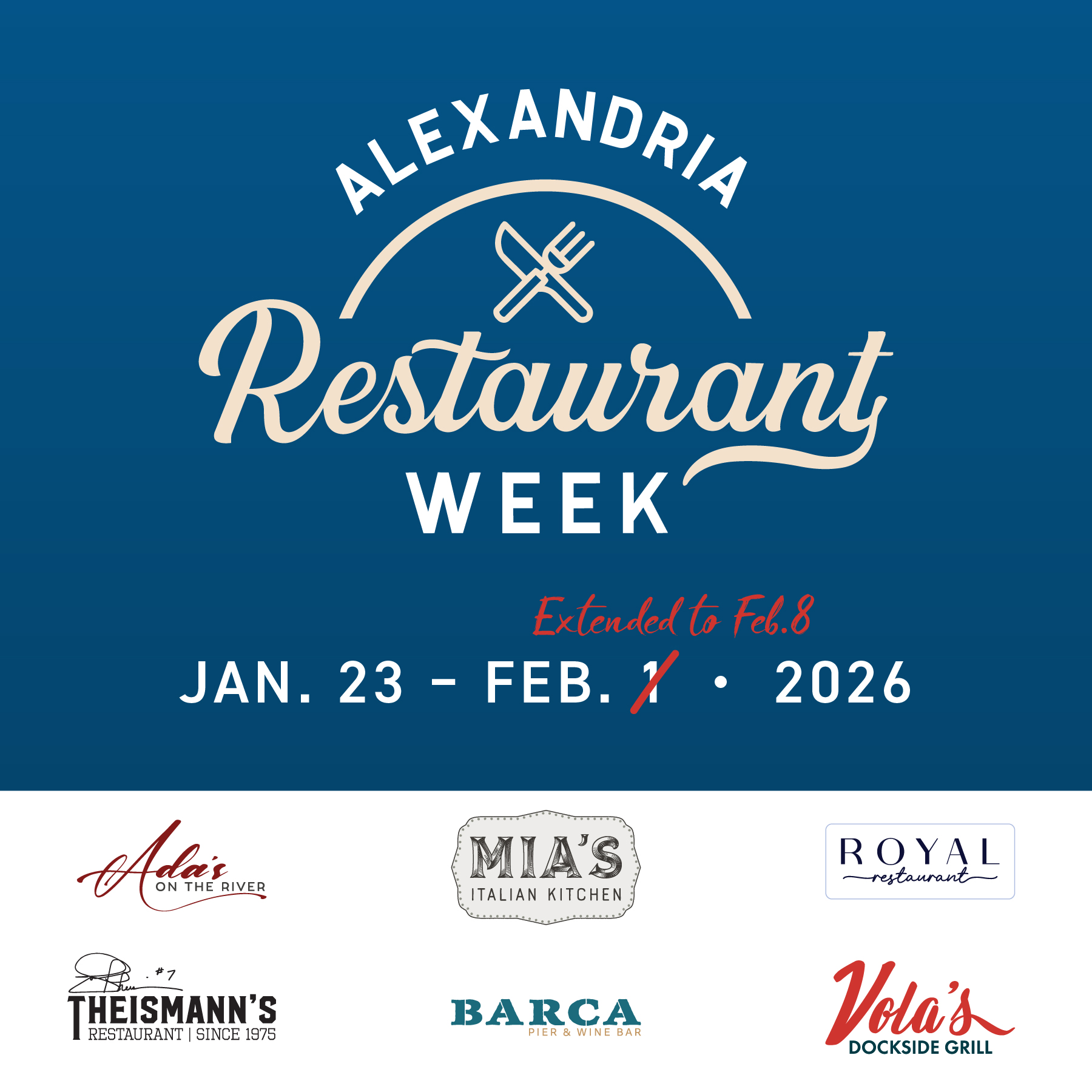 2026 Winter ALX Restaurant Week