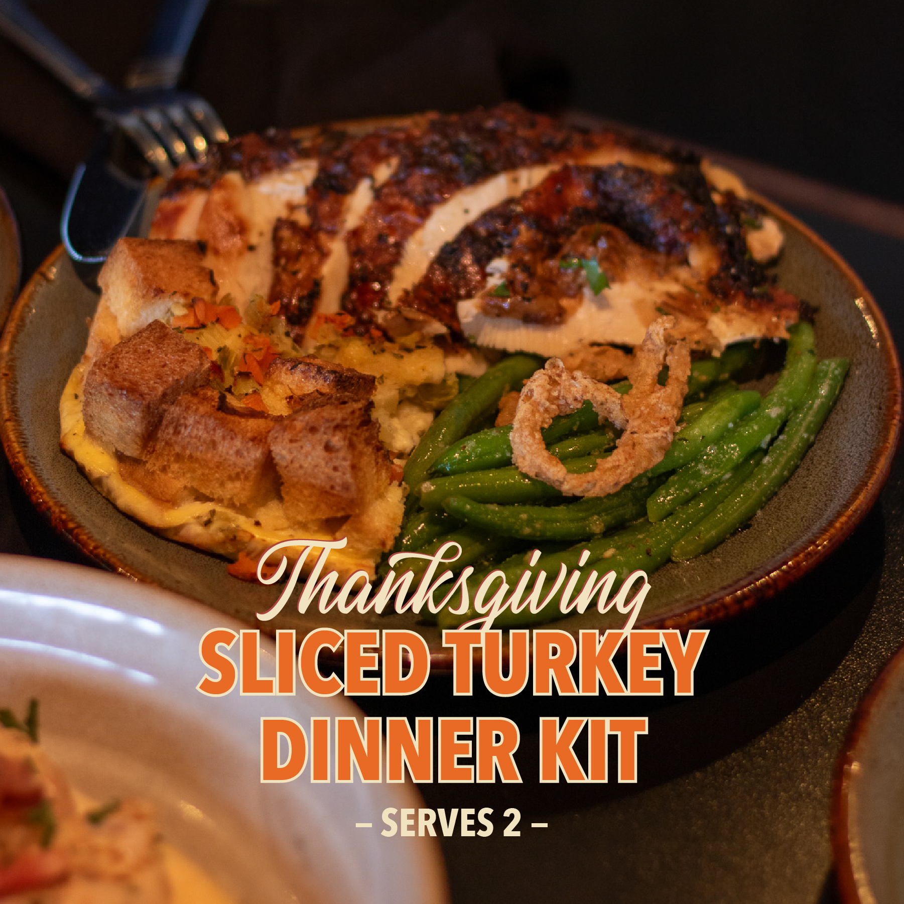 Thanksgiving Sliced Turkey Dinner Kit